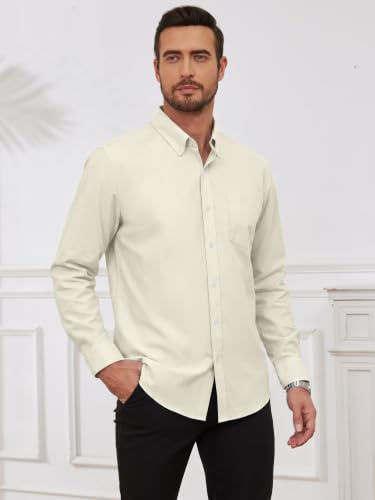 23% Off Men's Oxford Dress Shirts - Wrinkle-Resistant Style - Image 3