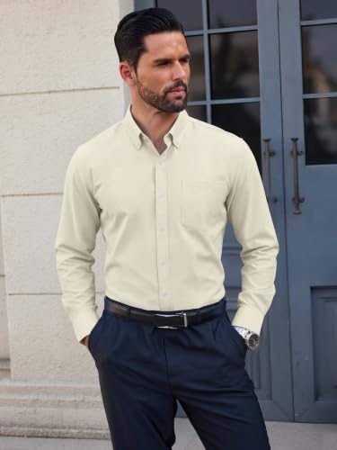 23% Off Men's Oxford Dress Shirts - Wrinkle-Resistant Style - Image 4