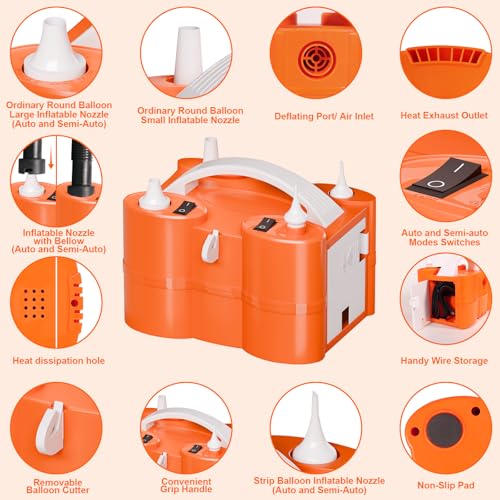 Save 40% on FLSEPAMB 3-in-1 Electric Balloon Pump - Image 5