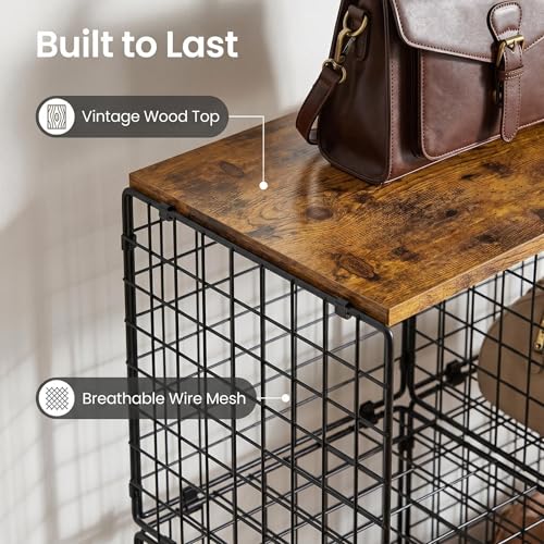 40% Off LUMAMU 6-Cube Wire Closet Organizer with Wood Top - Image 7