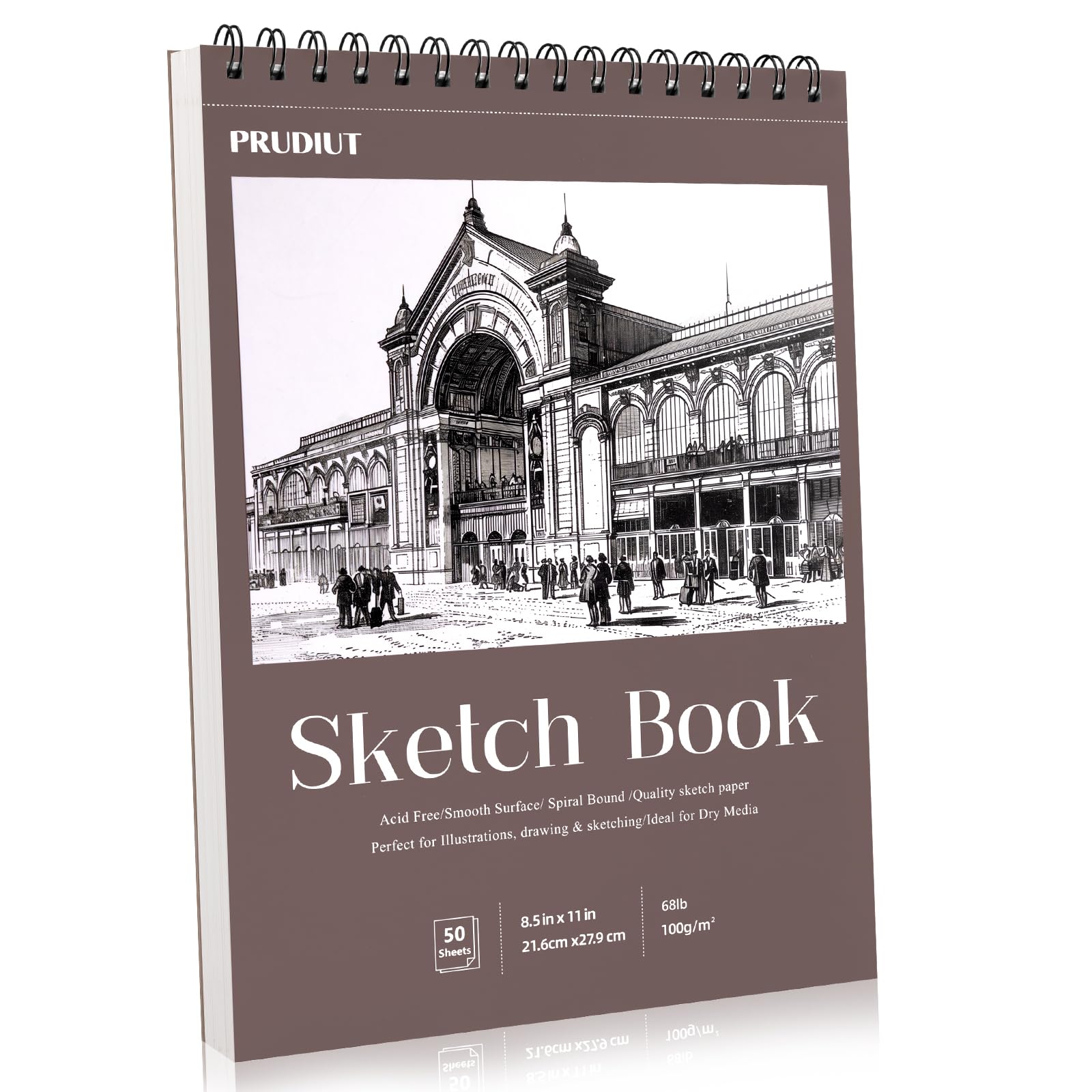 13% Off 8.5x11 Sketchbook – 50 Sheets, Acid-Free Paper
