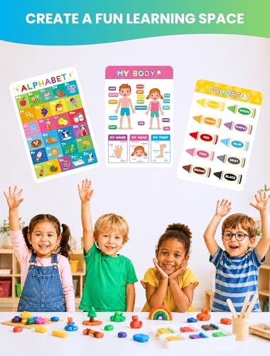 Save 40% with Code on 18PCS Educational Posters for Toddlers - Image 3