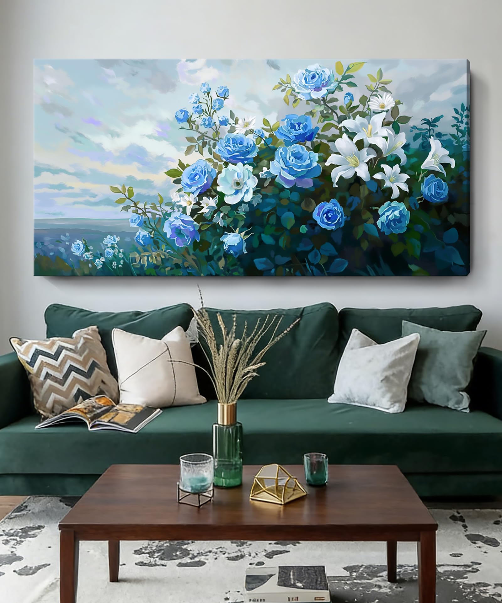 7% Off Nicetop Extra Large Floral Canvas Wall Art