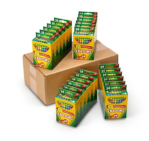 57% Off Crayola Bulk Crayons 24-Pack for Classrooms - Image 2