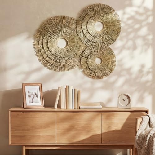 17% Off Sintuff Boho Wall Baskets – Handwoven Seagrass - Image 5