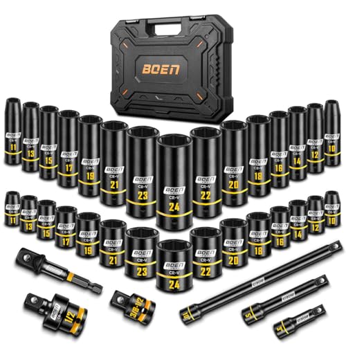 Save 30% on boen 36-Piece 1/2" Impact Socket Set - Image 2